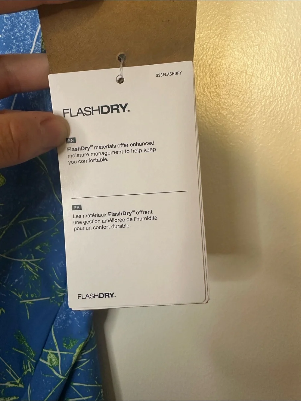The North Face bright blue